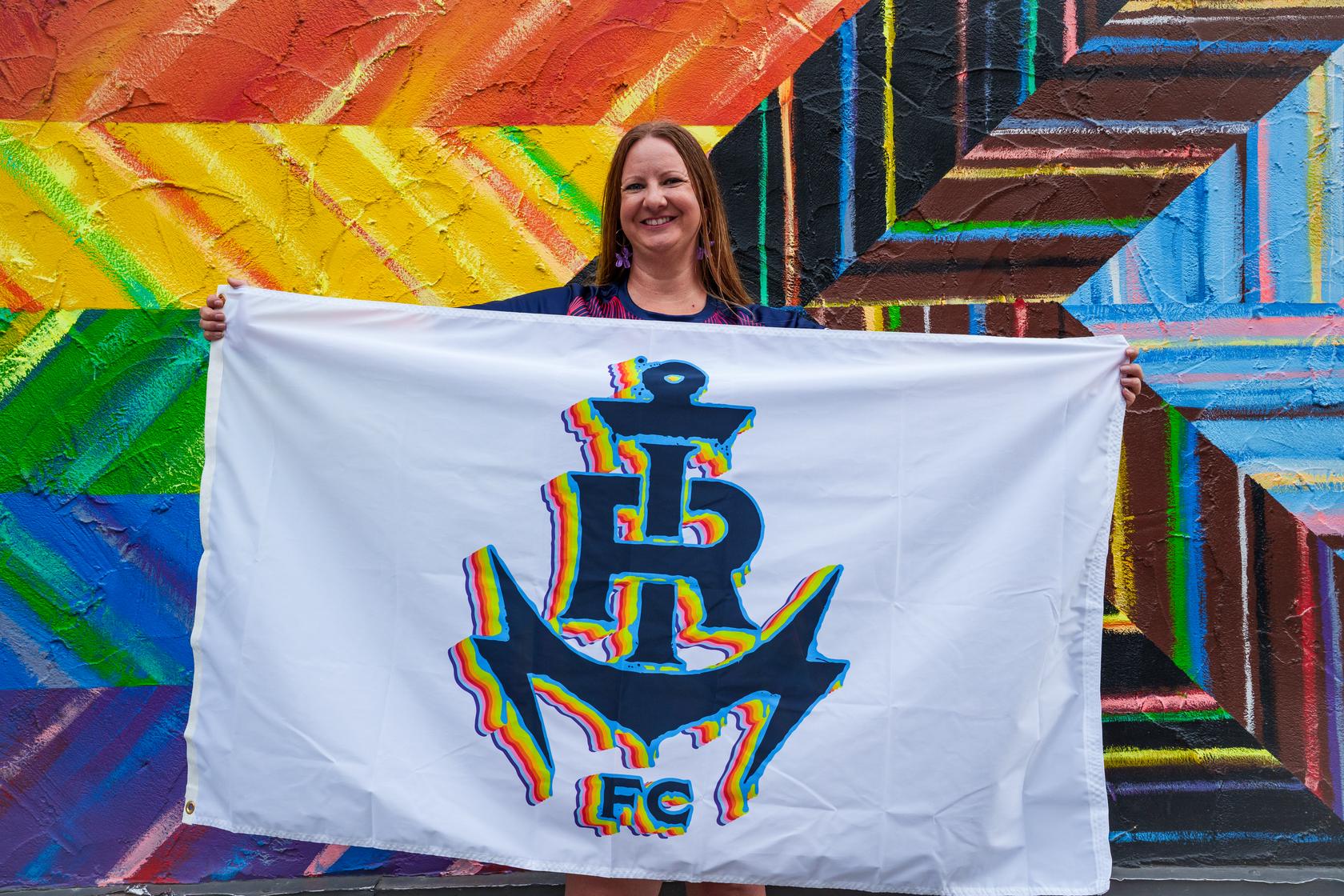 RHODE ISLAND FC PRIDE FLAG