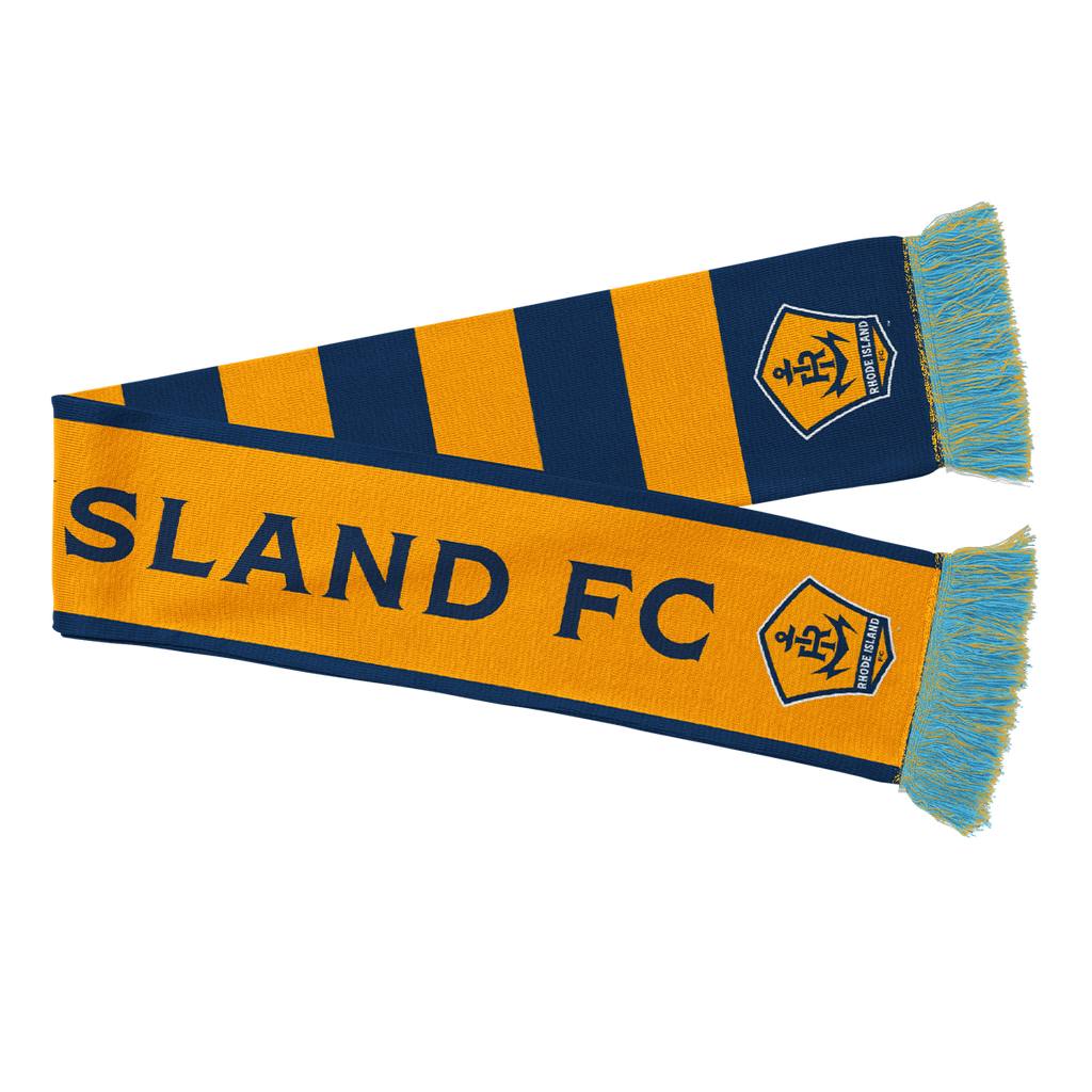 Rhode Island FC Striped Scarf - Rhode Island Football Club
